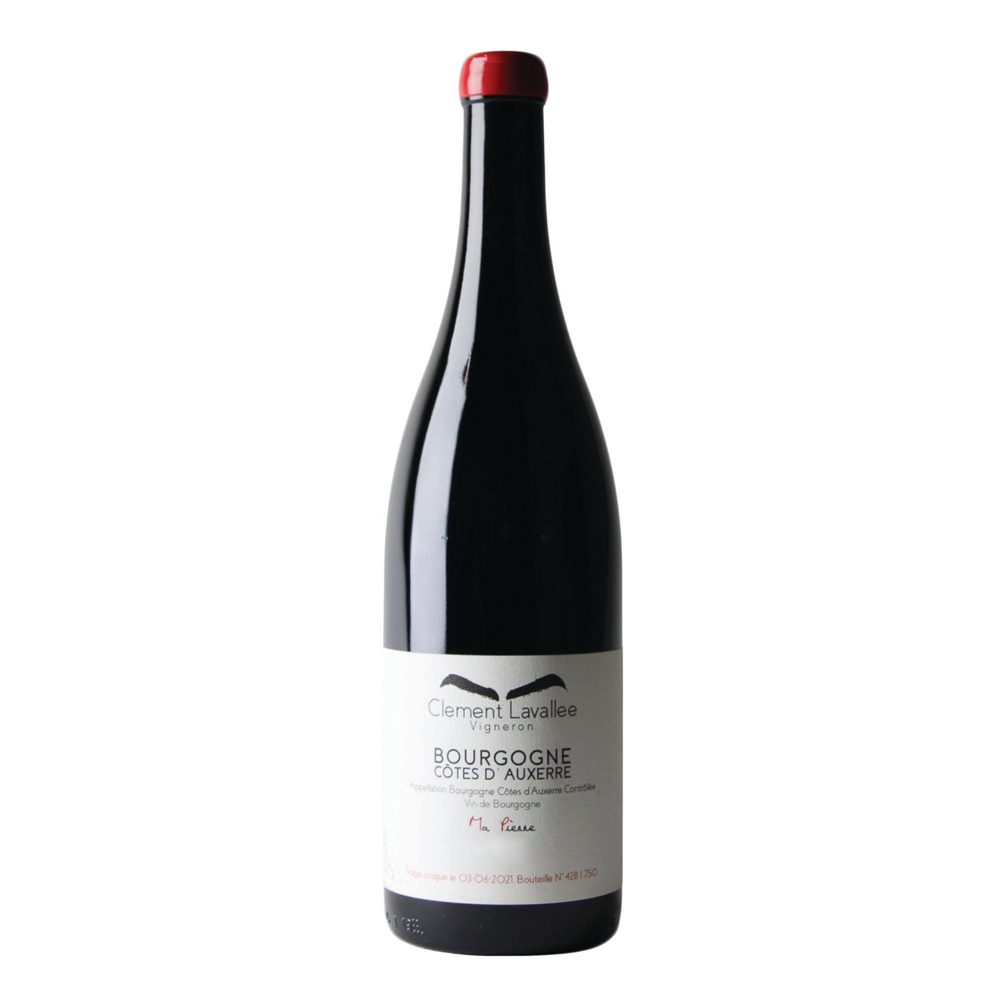 Clement Lavallée Bourgogne Côtes d'Auxerre Rouge "Ma Pierre" 2020 (750ml)