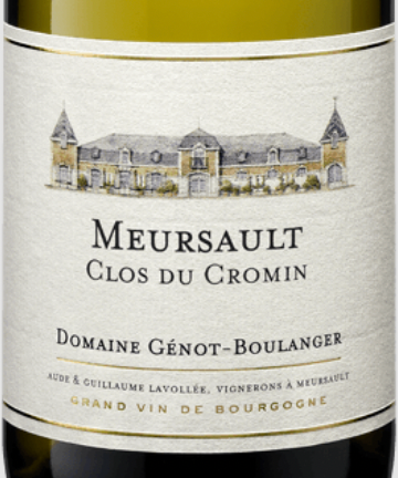 Domaine Génot-Boulanger Meursault Clos du Cromin 2021 (750ml)