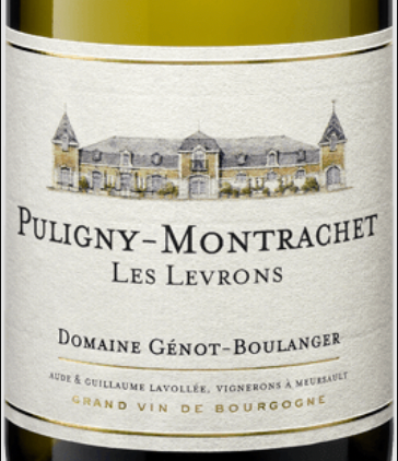 Domaine Génot-Boulanger Puligny-Montrachet Les Levrons 2021 (750ml)