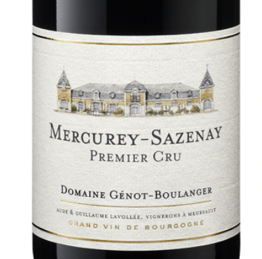 Domaine Génot-Boulanger Mercurey-Sazenay Premier Cru 2021(750ml)