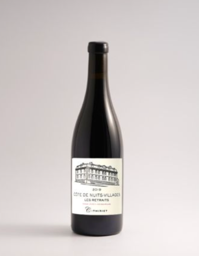 THIRIET- CÔTE DE NUITS VILLAGES ROUGE LES RETRAITS 2022 (750ml)