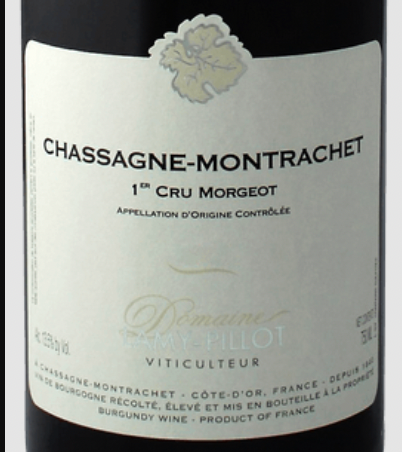 Domaine Lamy-Pillot Chassagne-Montrachet 1er Cru Morgeot Rouge 2020 (6 x 750ml)