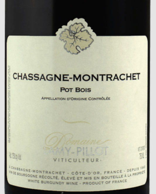 Domaine Lamy-Pillot Chassagne-Montrachet Pot Bois Blanc 2021 (6 x 750ml)
