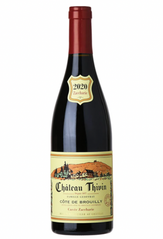 Château Thivin - CÔTE DE BROUILLY ZACCHARIE 2022 (750ml)