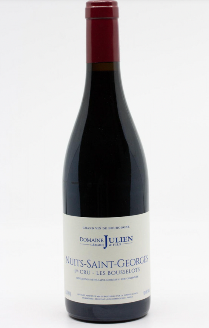 DOMAINE GÉRARD JULIEN ET FILS - Nuits Saint Georges 1er Cru Les Bousselots 2021 (750ml)