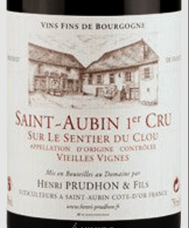 Domaine Henri Prudhon - Saint-Aubin 1er Cru Sur Le Sentier Du Clou 2017 (750ml)