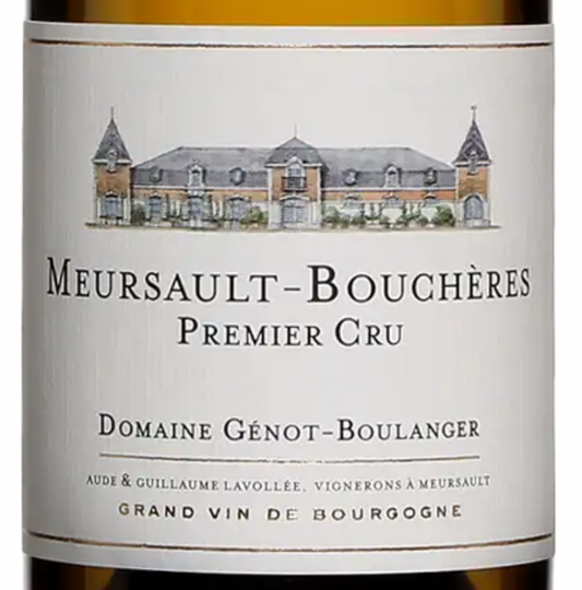Domaine Génot-Boulanger Boulanger Meursault-Bouchères Premier Cru 2021 (750ml)