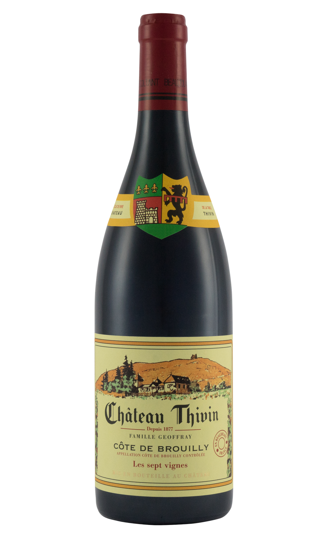 Château Thivin - Cote de Brouilly Les 7 Vignes 2021 (12 x 750ml)